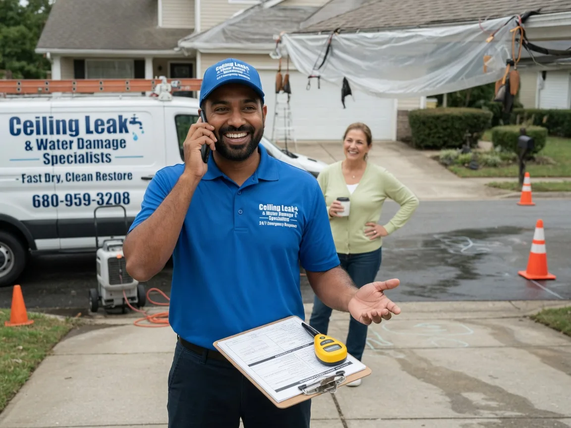 Ceiling Leak Cleanup Lostine, OR FAQs